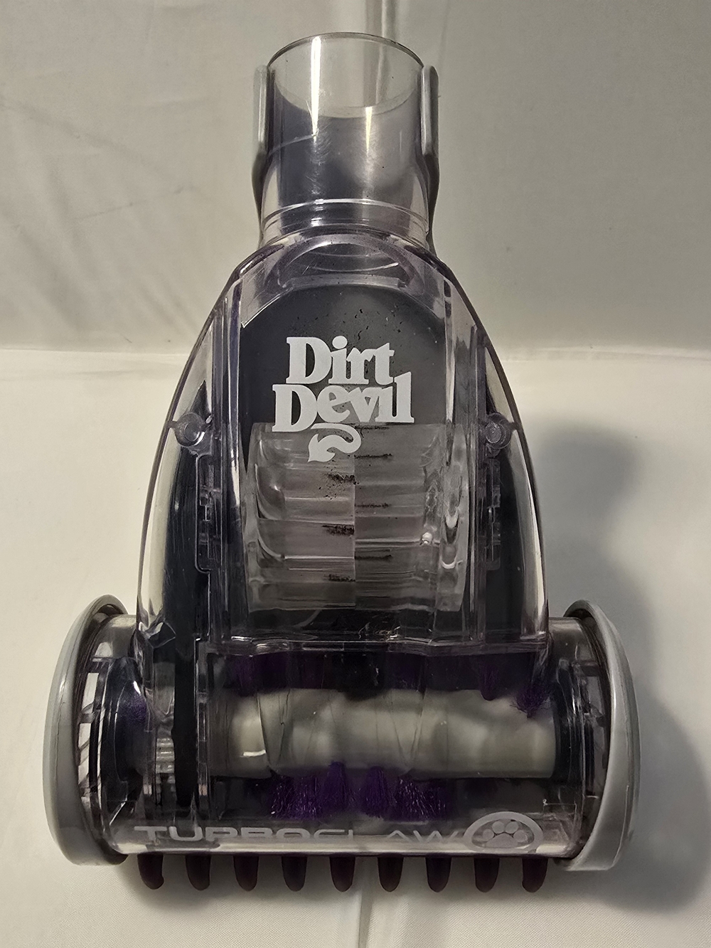 Dirt Devil TurboClaw Powered Pet Hair Vacuum Tool Attachment Purple Gray